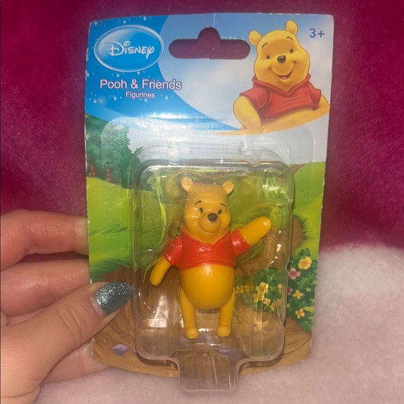 Disney Other - Disney Winnie Pooh & Friends Action Figure - Yellow and Red